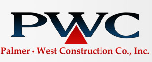 Palmer West Construction Co. logo