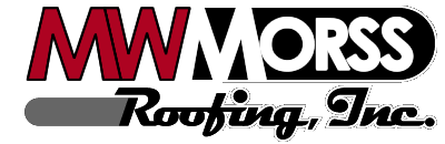 M.W. Morss Roofing Inc. logo
