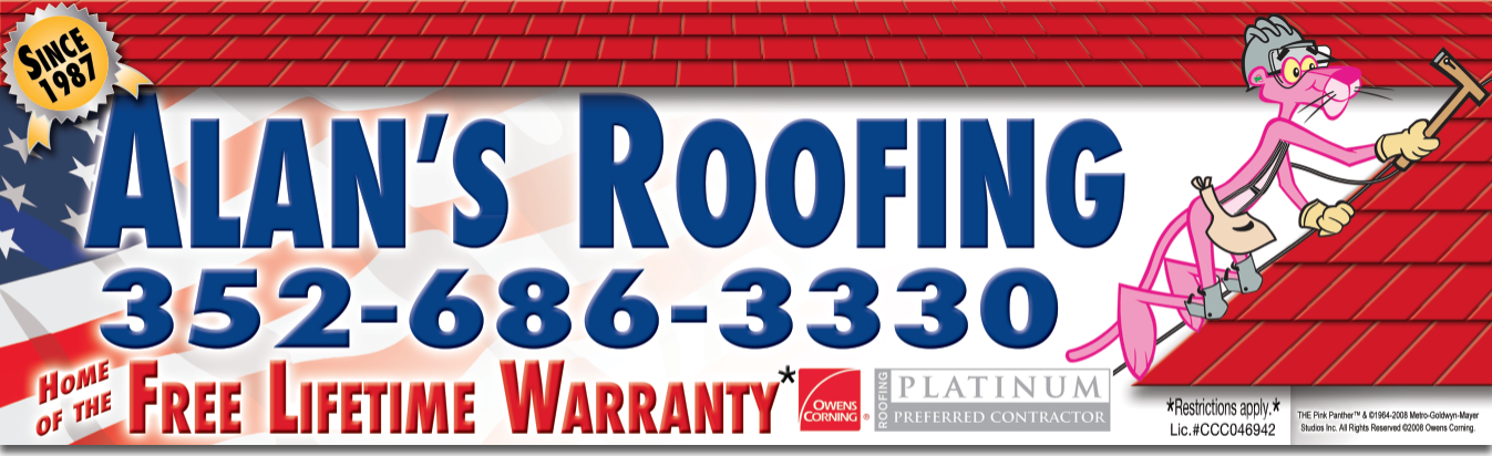 Alan's Roofing Inc. logo