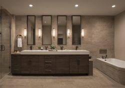 What should bathroom remodel contractors include in a bid before a homeowner signs interior planning detail