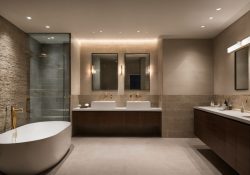 Should a bathroom remodel keep the existing plumbing layout or move fixtures interior planning detail